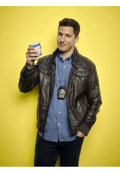 Men's Jake Peralta Brooklyn Nine Nine Leather Jacket